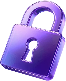 Padlock for a secure login at NightWin Casino